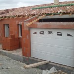 porte de garage "soleil levant"
