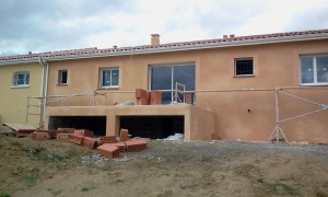 L'arrière de la maison