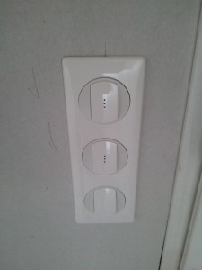 De jolis interrupteur Legrand de bonne qualité !