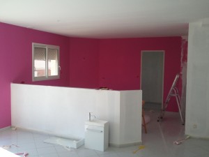 Etape peinture